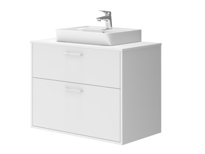 Lavedo Afina Neon White 80 koupelnová skříňka s umyvadlem, AF-80-NEWH