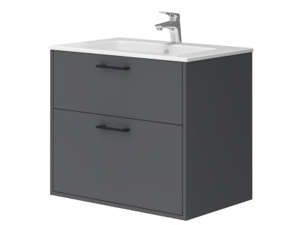 Lavedo Afina Piedra Grey 70 koupelnová skříňka s umyvadlem, AF-70-PIE-GR