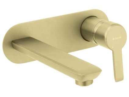 Deante Arnika podomítková umyvadlová baterie, broušené zlato, BQA_R54L