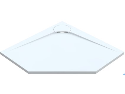 Vayer Boomerang pětiúhelníková sprchová vanička, litý mramor, VAY-BOM5