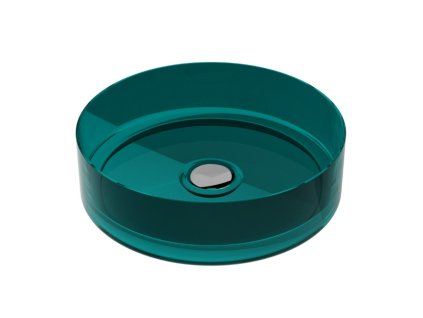 Besco Enya pryskyřicové umyvadlo na desku, Ocean Breeze, UME-36-OBC