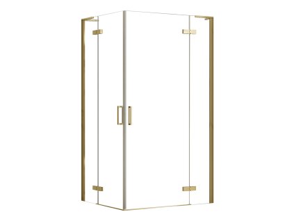 Rea Hugo čtvercový sprchový kout, gold Rozměr koutu: 90x90cm, REA-K6609