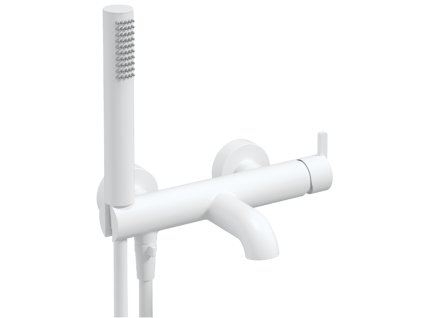 Deante Silia nástěnná vanová baterie, bílá, BQS_A11M