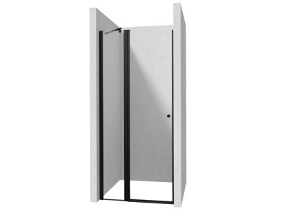 Deante Kerria Plus pantové II. sprchové dveře, black Rozměr sprch.dveří: 120cm, KTSUN45P