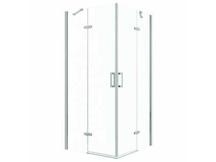 Kerra Flow čtvercový sprchový kout, chrom Rozměr koutu: 90x90cm, FL90CH