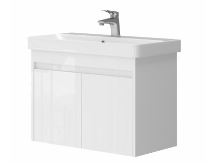 Lavedo Florida White 70 koupelnová skříňka s umyvadlem, FLO-70W