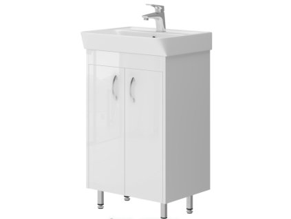 Lavedo Trinity White 50 koupelnová skříňka s umyvadlem, TRN-50W