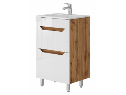 Lavedo Neo Wotan Oak 50 koupelnová skříňka s umyvadlem, NEO-50WO