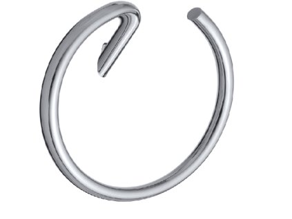 Aplomo Silia věšák na ručník, chrom, ADI_0611