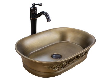 Rea Wilma Rustic 55 umyvadlo na desku, mat, REA-U3305