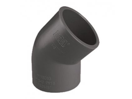 Hanscraft Koleno 45° lep/lep - průměr 40 mm 313066