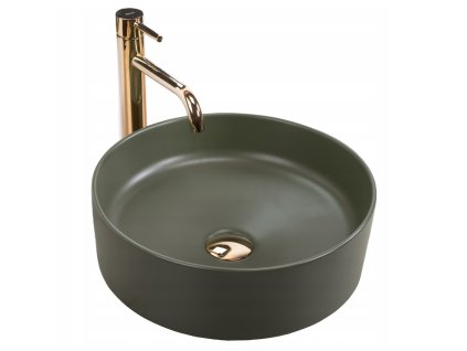 Rea Sami 37 umyvadlo na desku, green, REA-U4567