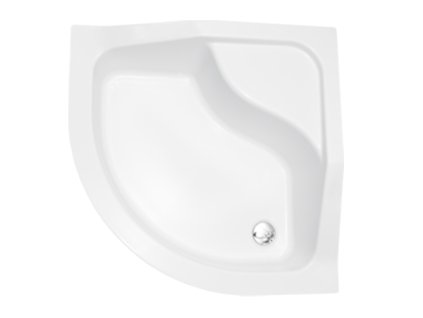 Besco Oliver I čtvrtkruhová vysoká sprchová vanička Rozměr vaničky: 90x90cm, BAO-90-NR