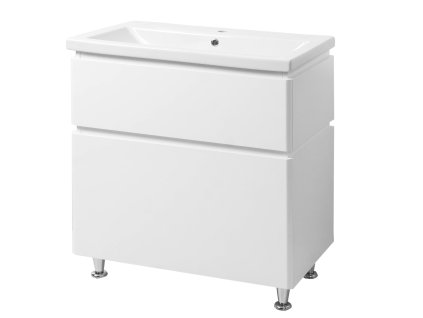 Lavedo Lion Komo I 80 White koupelnová skříňka s umyvadlem, LION-I-KOM80