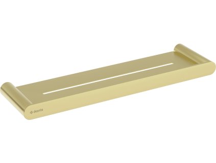 Deante Round polička do sprchy, zlatá, ADR_R511