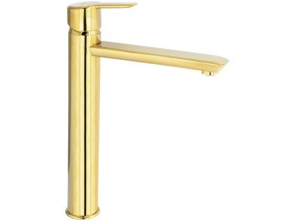 Deante Arnika vysoká umyvadlová baterie, zlatá, BQA_Z20N