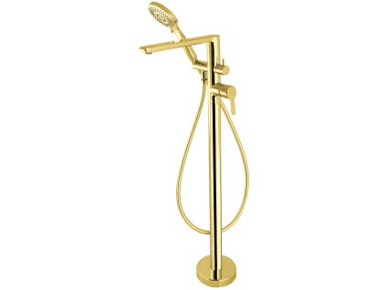 Deante Arnika stojanová vanová baterie, zlatá, BQA_Z17M