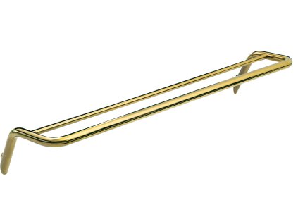 Aplomo Silia nástěnný dvojitý držák na ručník, zlatá, ADI_Z631