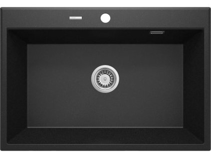 Deante Eridan granitový dřez, grafit metalic, ZQE_G103