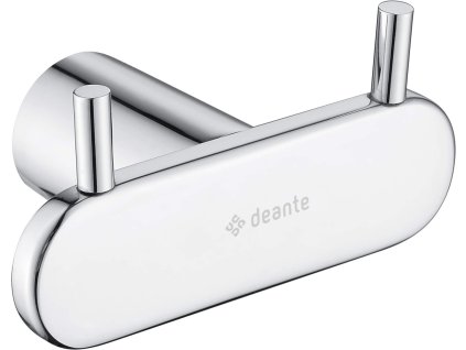 Deante Round dvojitý háček na ručníky, chrom, ADR_0121