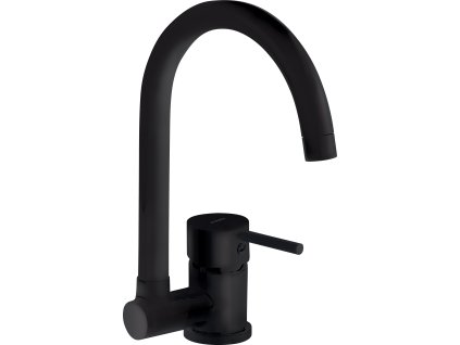 Deante Terra dřezová baterie sklopná, black, BCA_N61M