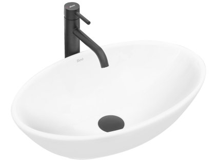 Rea Pamela White 50 umyvadlo na desku, REA-U4603