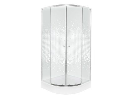 13229 2 pixel white sprchovy kout s vanickou