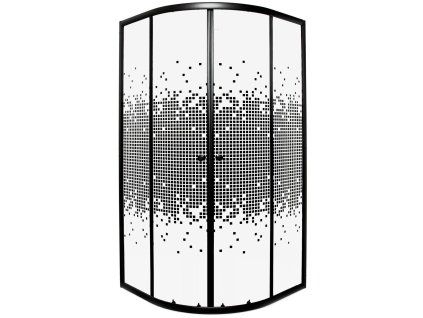13223 pixel black sprchovy kout1