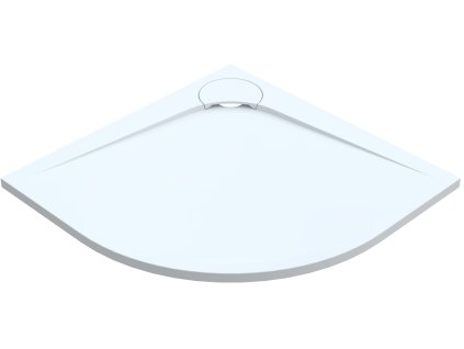 Vayer Boomerang čtvrtkruhová sprchová vanička, litý mramor Rozměr vaničky: 80x80cm, VAY-BOM80