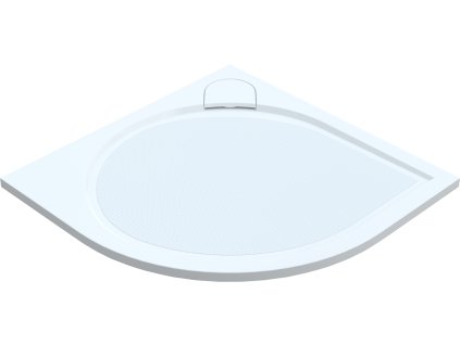 Vayer Virgo čtvrtkruhová sprchová vanička, litý mramor Rozměr vaničky: 90x90cm, VAY-VI90