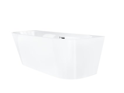Aplomo Mono volně stojící akrylátová vana, standardní okraj Délka vany: 150cm, E029-150