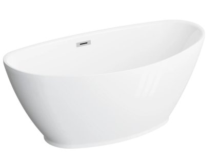 Polimat Mango 150x75 volně stojící akrylátová vana, bílá, 00518