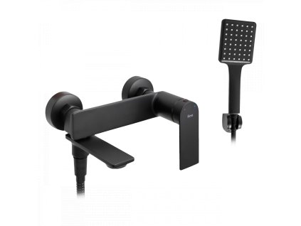 Rea Storm skládací vanová baterie se sprchou, black, REA-B9989