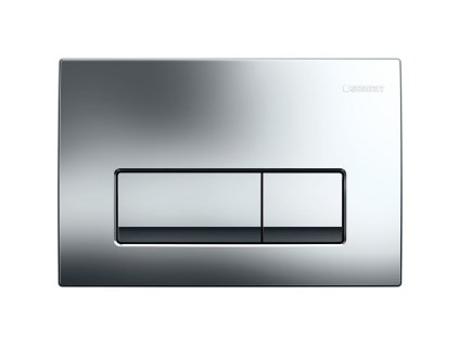 Kerra Delta ovládací tlačítko, chrom, DEL-GEB-CH