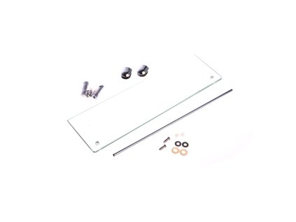 Aplomo Skleněná polička k určeným masážním boxům, SPPBVBX2