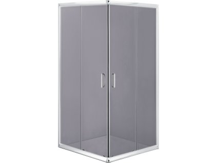 Deante Funkia čtvercový sprchový kout, grafit Rozměr koutu: 80x80cm, KYC_442K