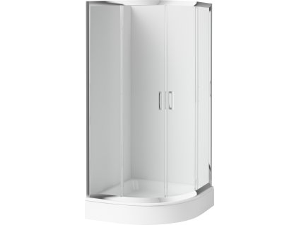 Deante Funkia čtvrtkruhový sprchový kout Rozměr koutu: 90x90cm, KYP_051K