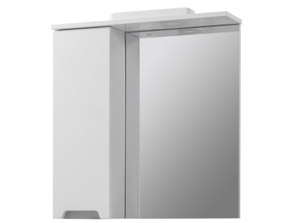 Lavedo Estel 55 závěsná koupelnová skříňka se zrcadlem a osvětlením, AMELIE-55-SO