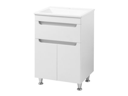 Lavedo Eliba Credo S 55 koupelnová skříňka s umyvadlem z litého mramoru, ELBA-CRDII-56-LM