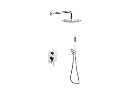Besco Decco Illusion I podomítkový sprchový set, chrom, BP-DII-CH