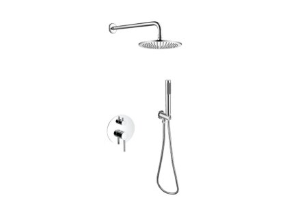 Besco Decco Illusion I podomítkový sprchový set, chrom, BP-DII-CH
