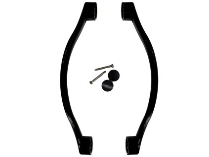 Aplomo Madlo pro uchycení dveří UK-13 black, UK-13BL