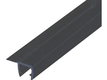 Aplomo Těsnící lišta Black pro posuvné dveře 4/5, UPF4_5B