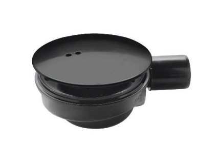 Aplomo Speed 2 90 mm sprchový sifon black, nízký, SP50EEDB2