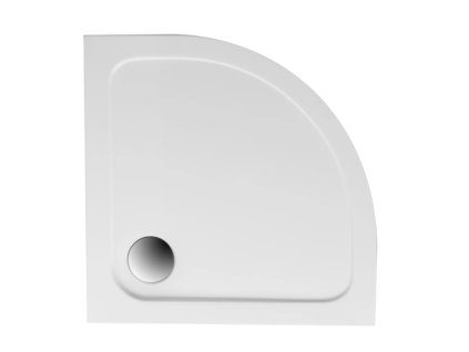 Polimat Standard čtvrtkruhová sprchová vanička Rozměr vaničky: 90x90cm, 00841