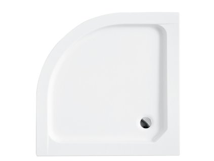Besco Alex čtvrtkruhová sprchová vanička Rozměr vaničky: 90x90cm, BAA-90