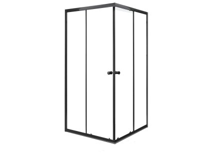 Kerra Olga SQ black čtvercový sprchový kout Rozměr koutu: 90x90cm, 10476_90X