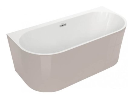 Polimat Sola I volně stojící akrylátová vana, popel Délka vany: 150cm, 00495