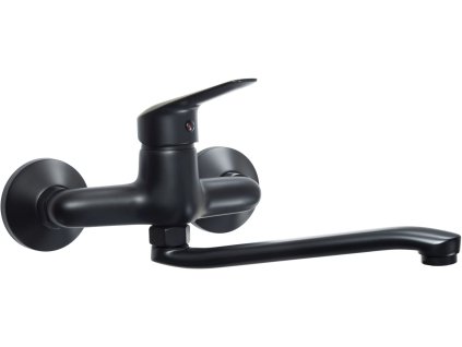 Deante Borro nástěnná baterie s krátkým otočným ramínkem, black, BMO_N80M