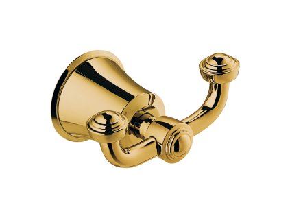 Aplomo Art Line dvojdržák na ručníky, zlatá, AL53120GL